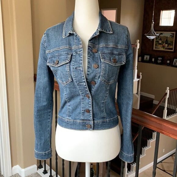 KutFrom The Kloth Denim Jacket Helena Size XS - Picture 1 of 9
